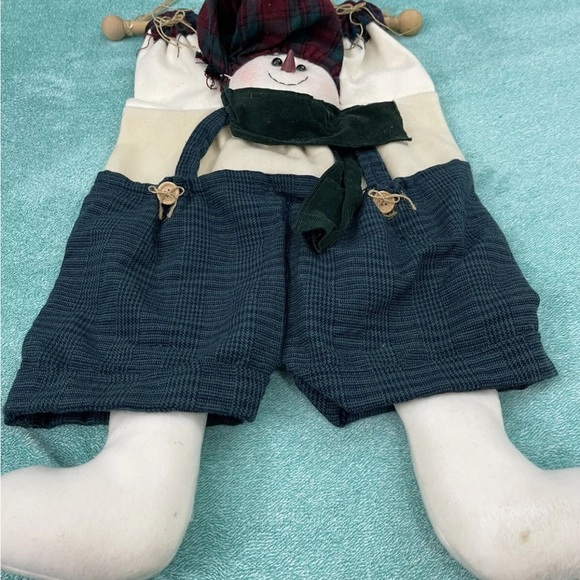 Santas Workbench Snowman Wall Hanging. - Picture 3 of 10